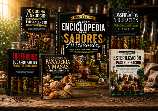 LA ENCICLOPEDIA DE LOS SABORES ARTESANALES + 5 GUIAS DE REGALO